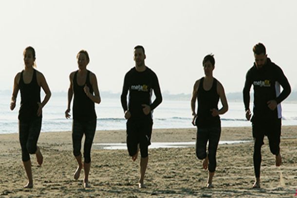 Remise en forme sur la plage de Marseille
