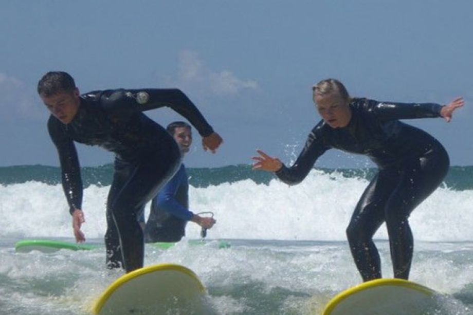 cours de surf à Hossegor