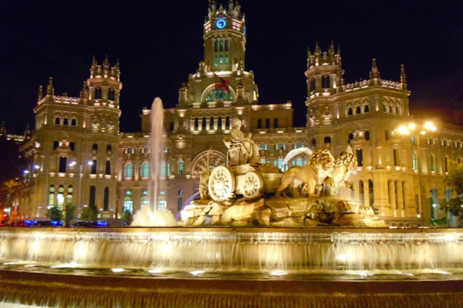 séjour entreprise à Madrid : Fontaine de Cibeles à Madrid
