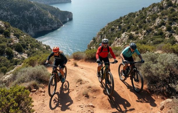 vtt dans les calanques