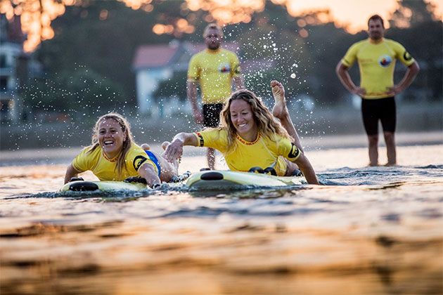 activités incentive : challenge waterman à Hossegor